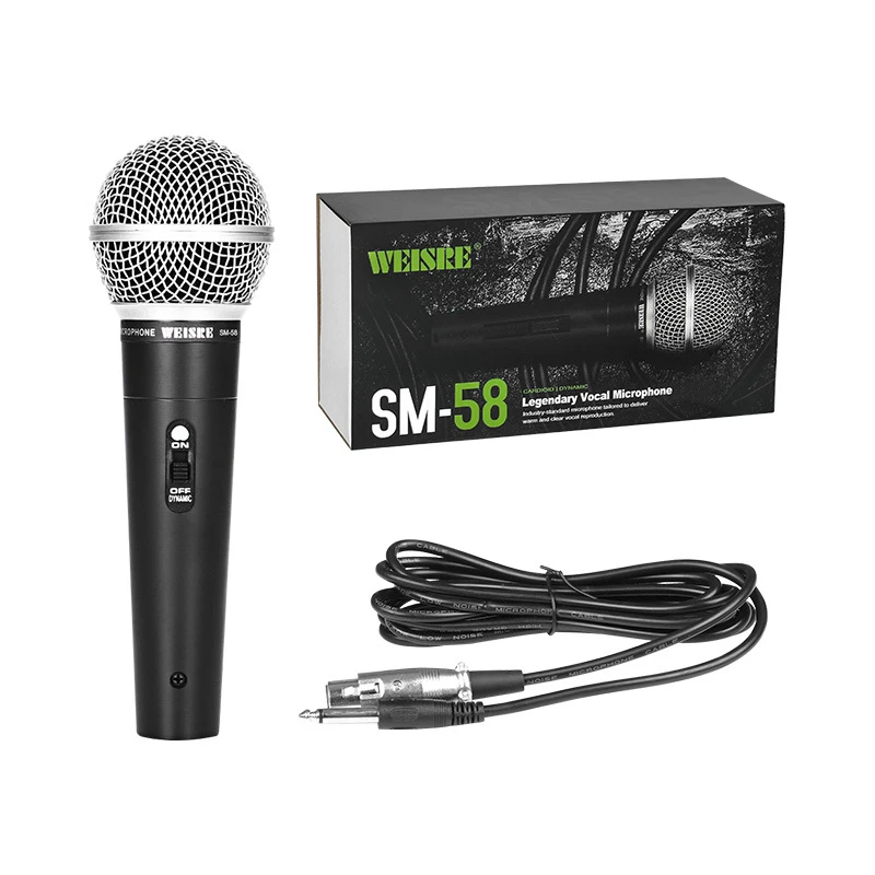SM-58 Metal wired microphone
