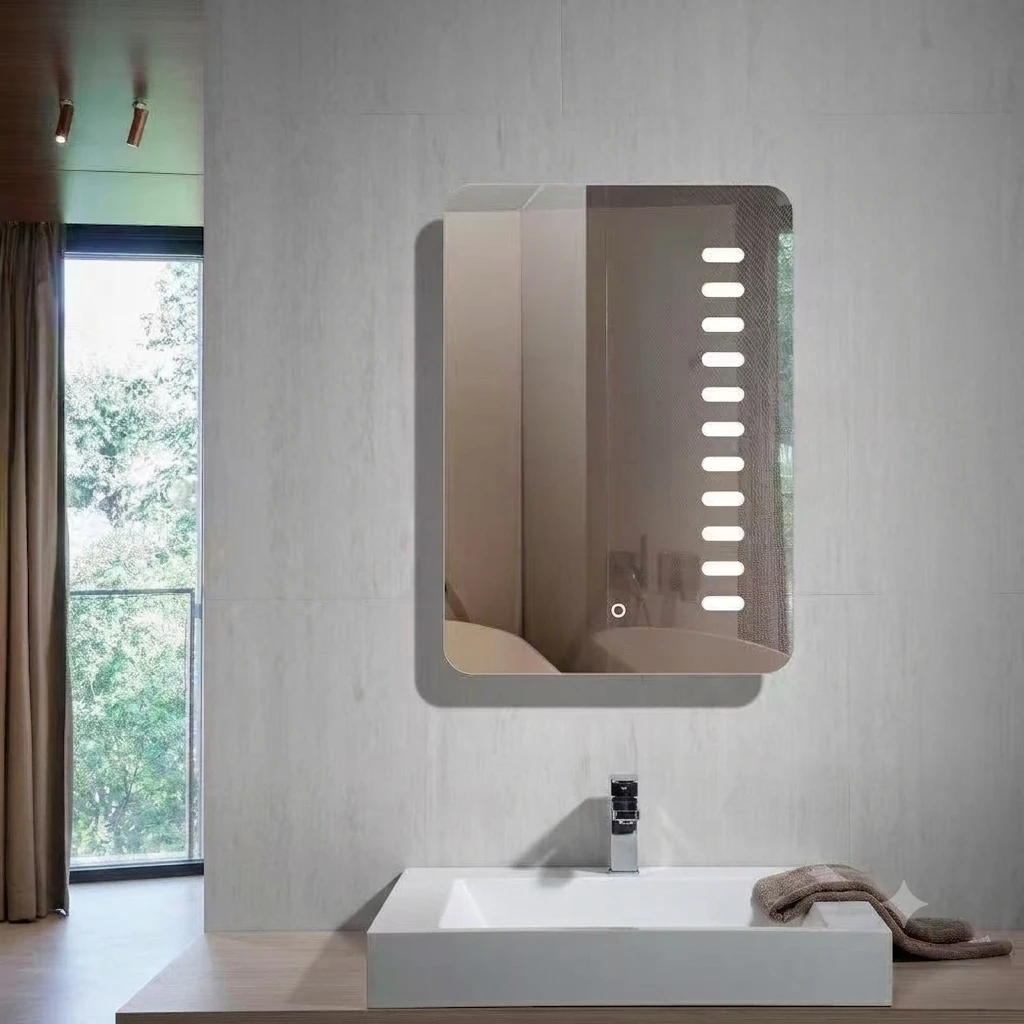 80 * 60 Kinsale Rectangular LED Mirror & Demister