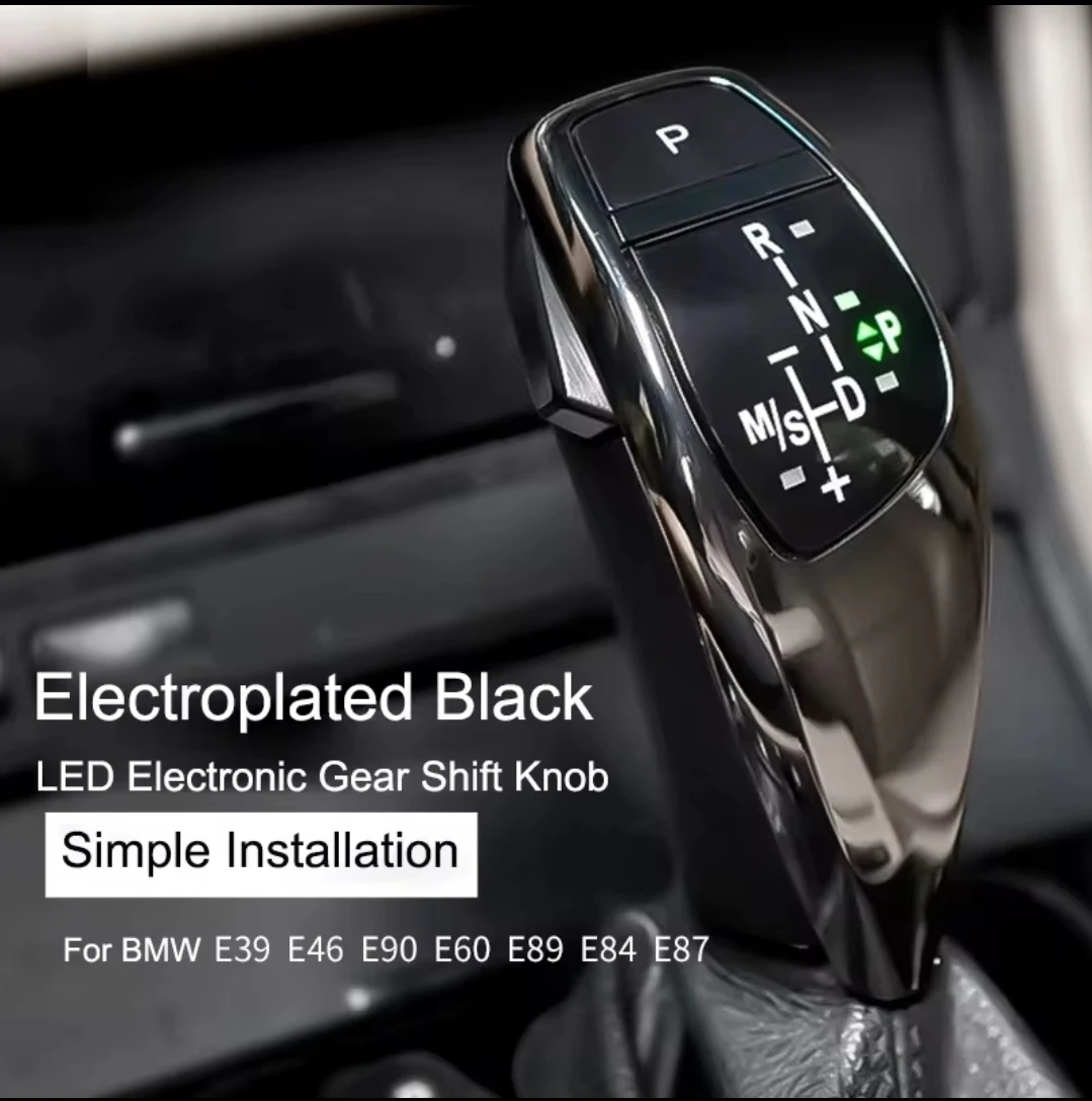Enhance Your BMW's Look with Mankaleilab LED Retrofit Kit for E90 Body Kit Gear Shift Knob