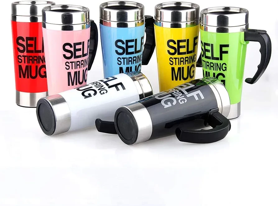 Automatic Self Stirring Mug Smart Electric Mixing Cup for Coffee Milk Juice Insulated Stainless Steel Drinkware