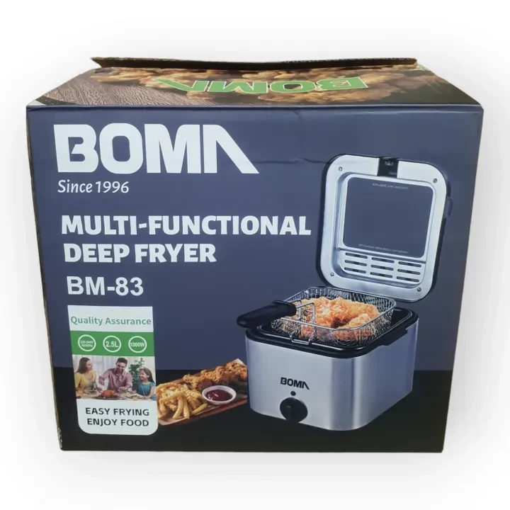 BOMA Multi-Functional Electric Deep Fryer - 2.5L - 1000W - BM-83