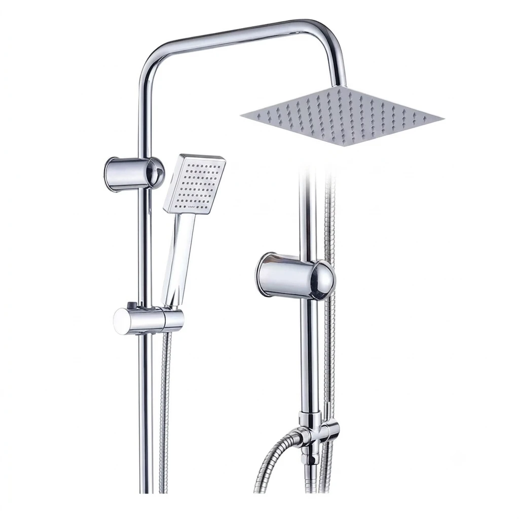 Stainless steel shower set