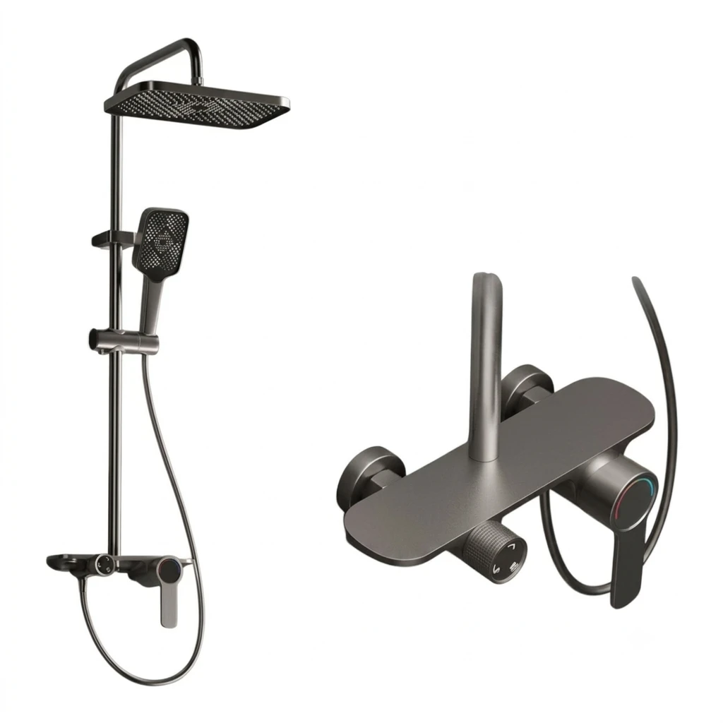 Shower System Thermostatic 4 Function