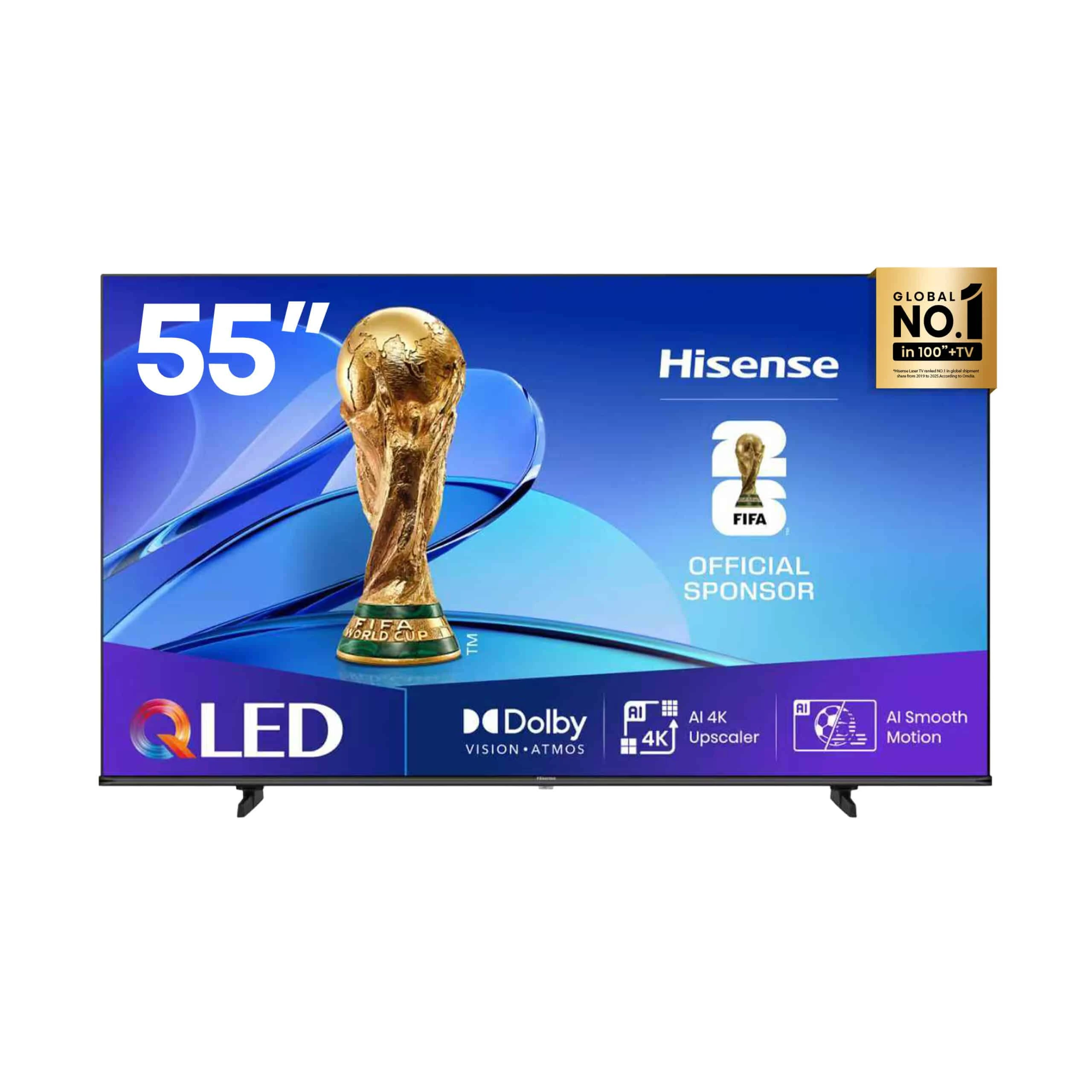 Hisense 55Q6Q | 55″ QLED 4K 60Hz VIDAA Smart TV