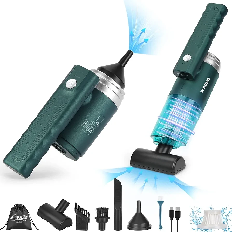 Handheld Vacuum Cordless, Car Vacuum Cordless Rechargeable 12000Pa