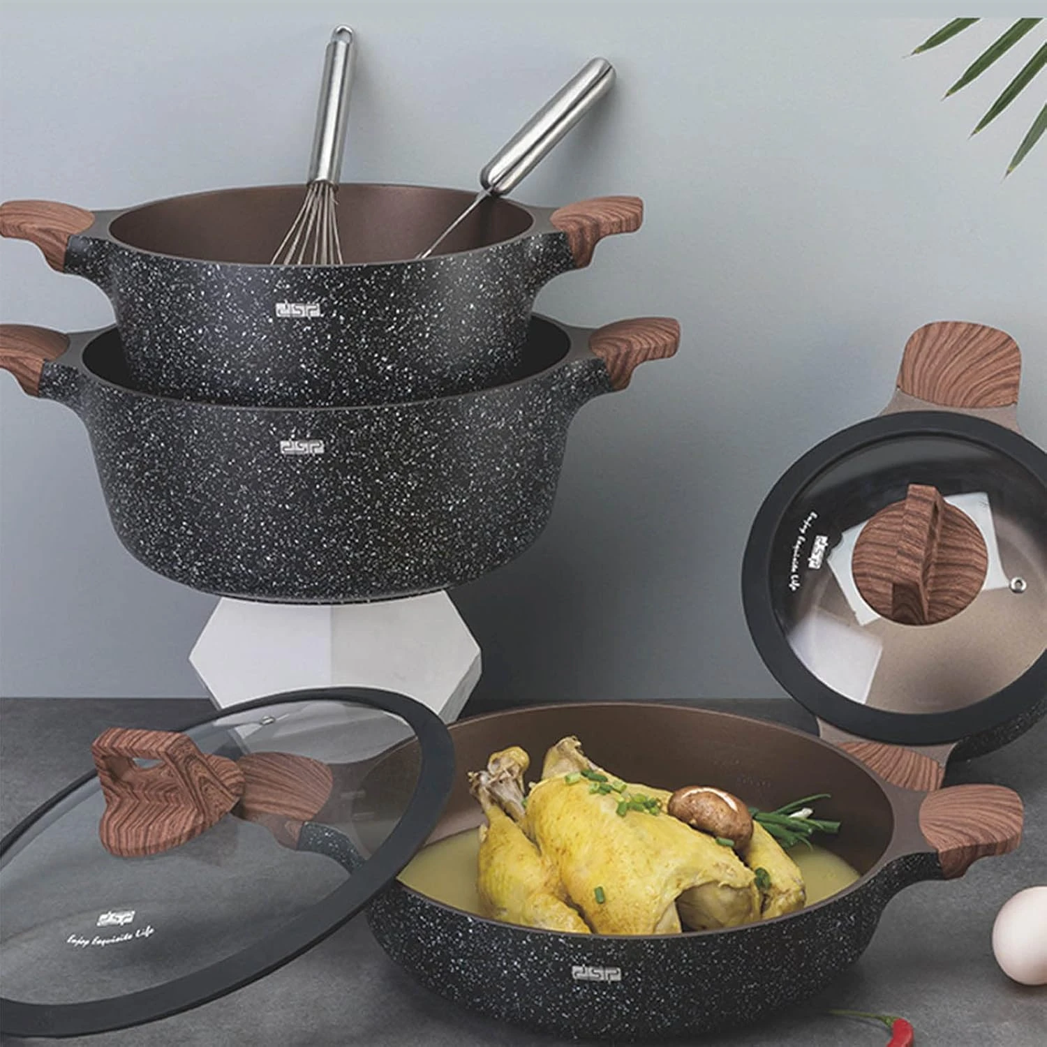 DSP, Shallow Casserole CA005-BS cookware