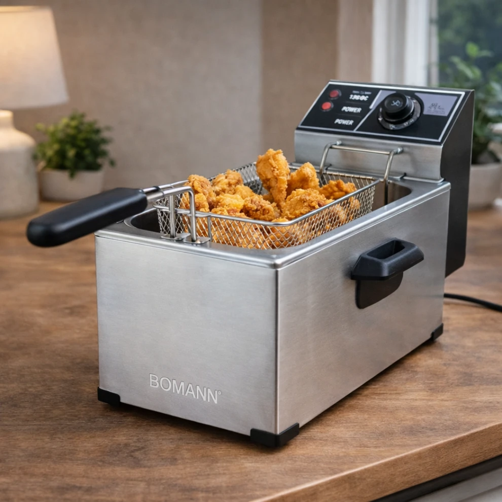 Boma 6L Commercial Stainless Steel Electric Deep Fryer